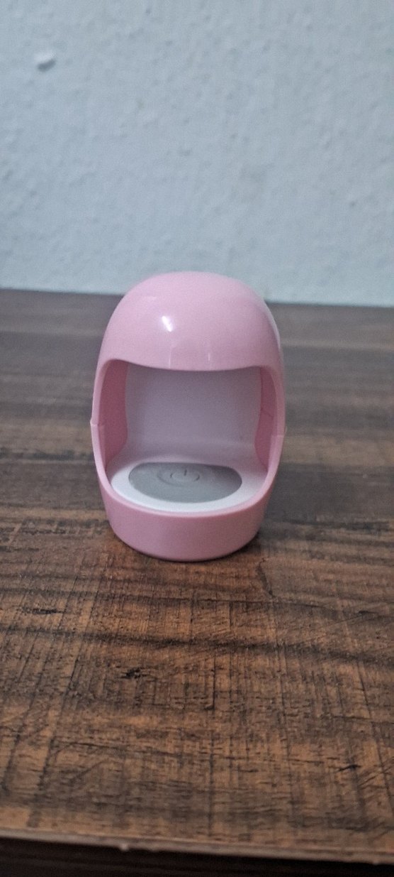 miniQ3 Pembe Mini Tırnak Lambası 2 tanedir içinde sarjı vardır - Görsel 4