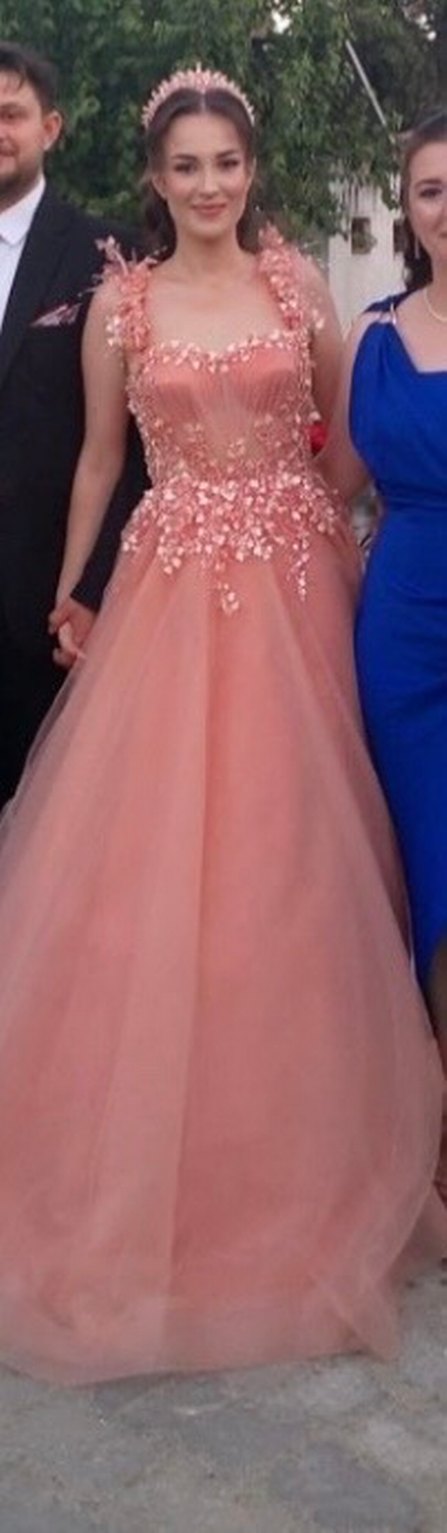 Askılı boncuk işlemeli göğüs kısmı transparan arkası ipli - Görsel 2