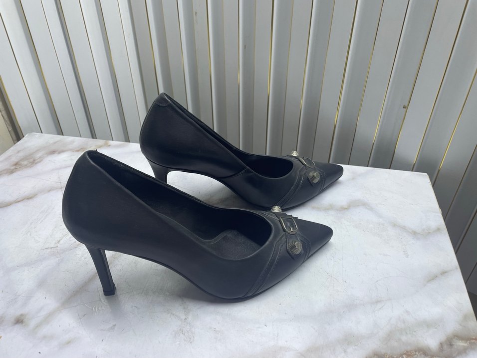 Bayan siyah stiletto - Görsel 2