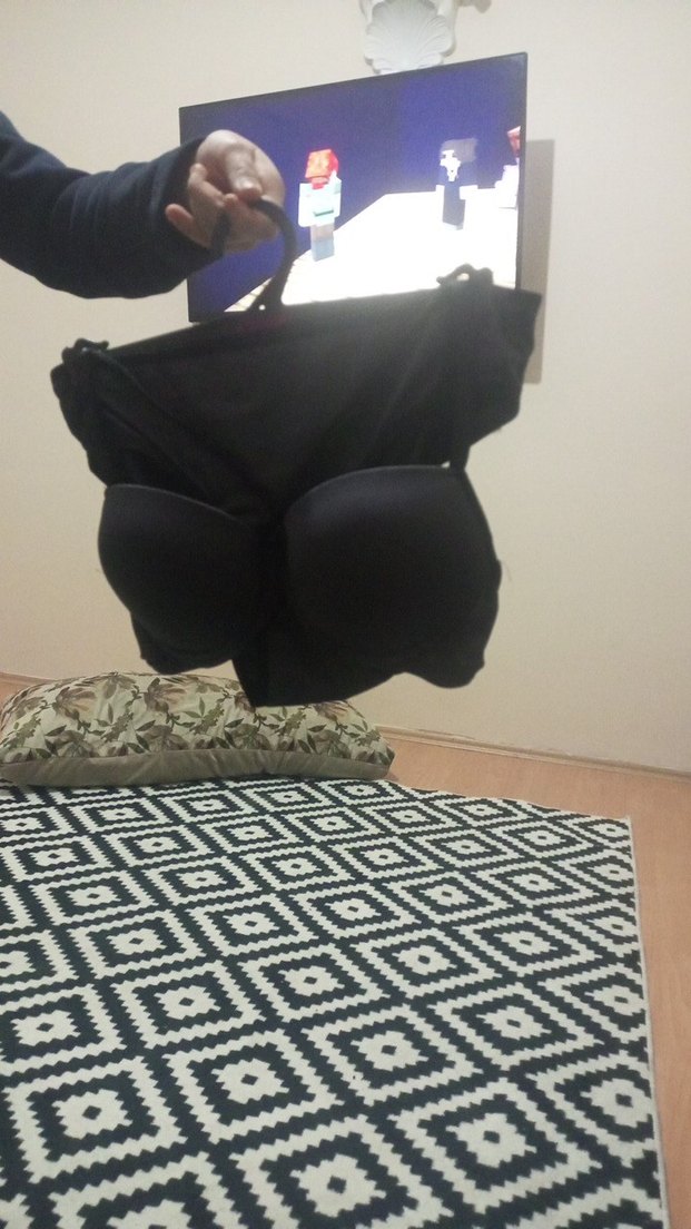 Siyah Gotik Midi Sütyen - Görsel 2