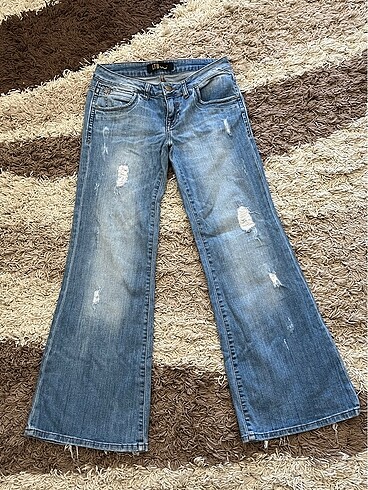Y2k jean kot pantolon