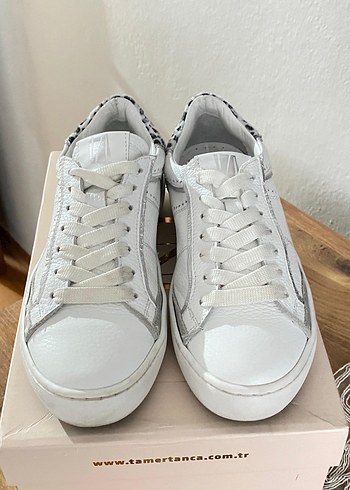 Tamer Tanca Deri Sneakers - Görsel 3