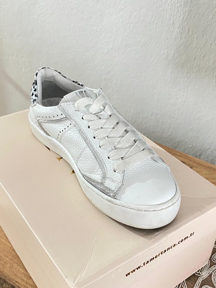 Tamer Tanca Deri Sneakers - Görsel 5