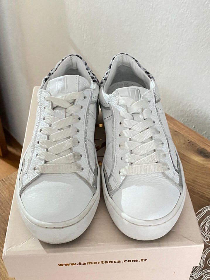 Tamer Tanca Deri Sneakers - Görsel 3