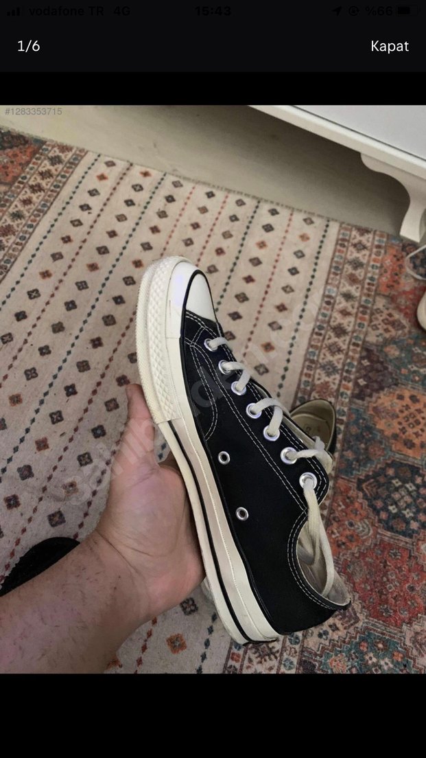 CONVERSE CHUCK 70 OX LOW - Görsel 3