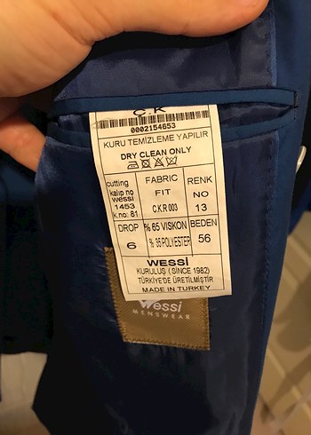 Wessi Kruvaze Takım Elbise - Görsel 4