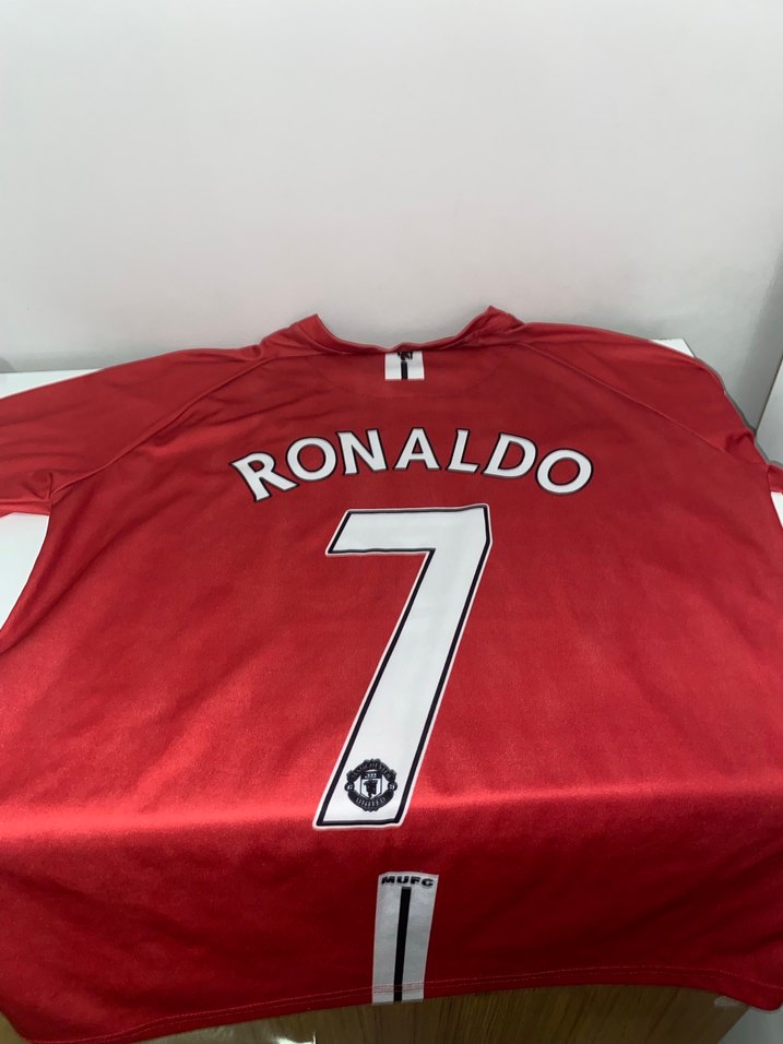 Kırmızı Manchester United forması (Ronaldo) - Görsel 3
