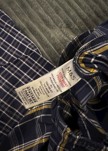 M&s Erkek Kareli Pijama Altları - Görsel 3