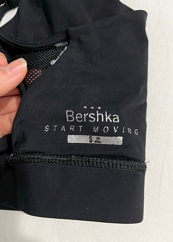 Siyah Bershka Sporcu Sütyeni - Görsel 3