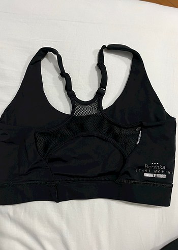 Siyah Bershka Sporcu Sütyeni - Görsel 2