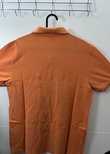 Turuncu Kısa Kollu Polo Tişört - Görsel 4