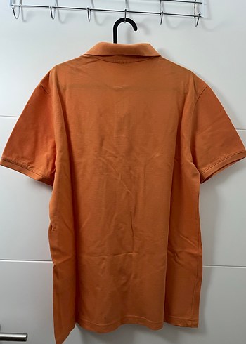 Turuncu Kısa Kollu Polo Tişört - Görsel 5