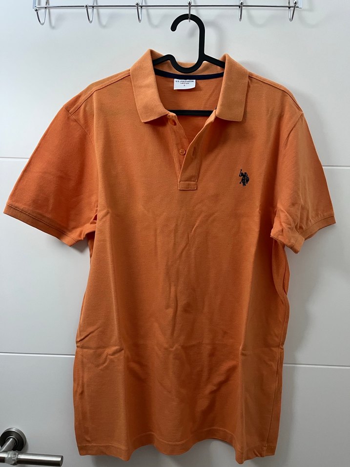 Turuncu Kısa Kollu Polo Tişört - Görsel 2