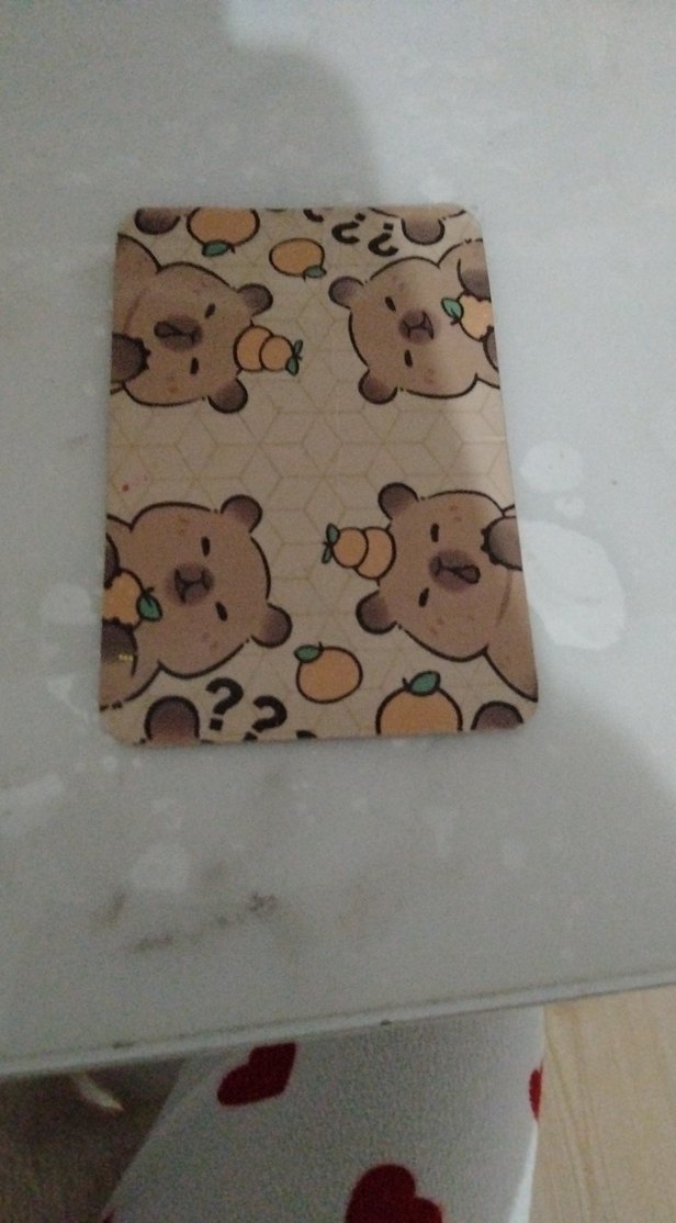 Pastel Kahverengi Desenli Mouse Pad - Görsel 2