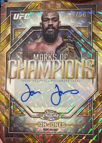 Jon Jones 50 Geometric Auto