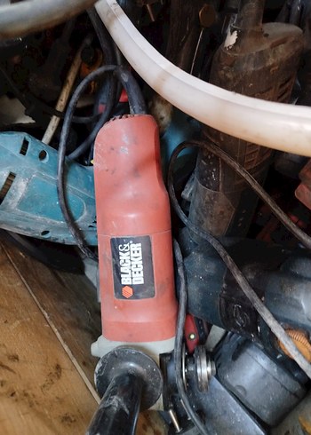 Turkuaz Renkli Elektrikli Alet Parçası - Görsel 13