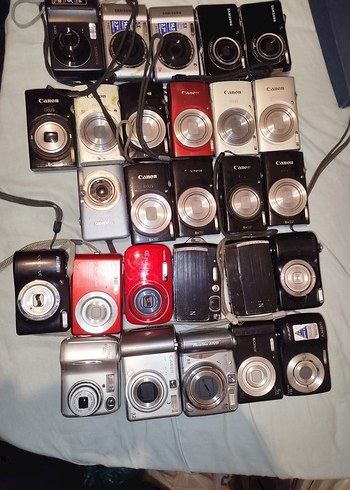 Çoklu Renkli Dijital Fotoğraf Makineleri Seti - Görsel 2