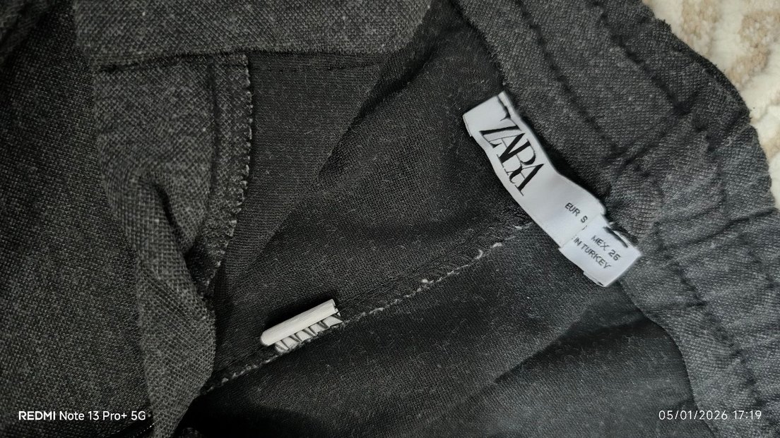 ZARA ÜTÜ İSTEMEYEN ERKEK KUMAŞ PANTOLON - Görsel 3