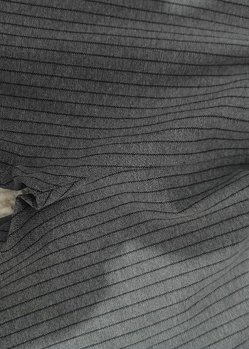 ZARA Gri ÜTÜ İSTEMEYEN ERKEK KUMAŞ PANTOLON - Görsel 2