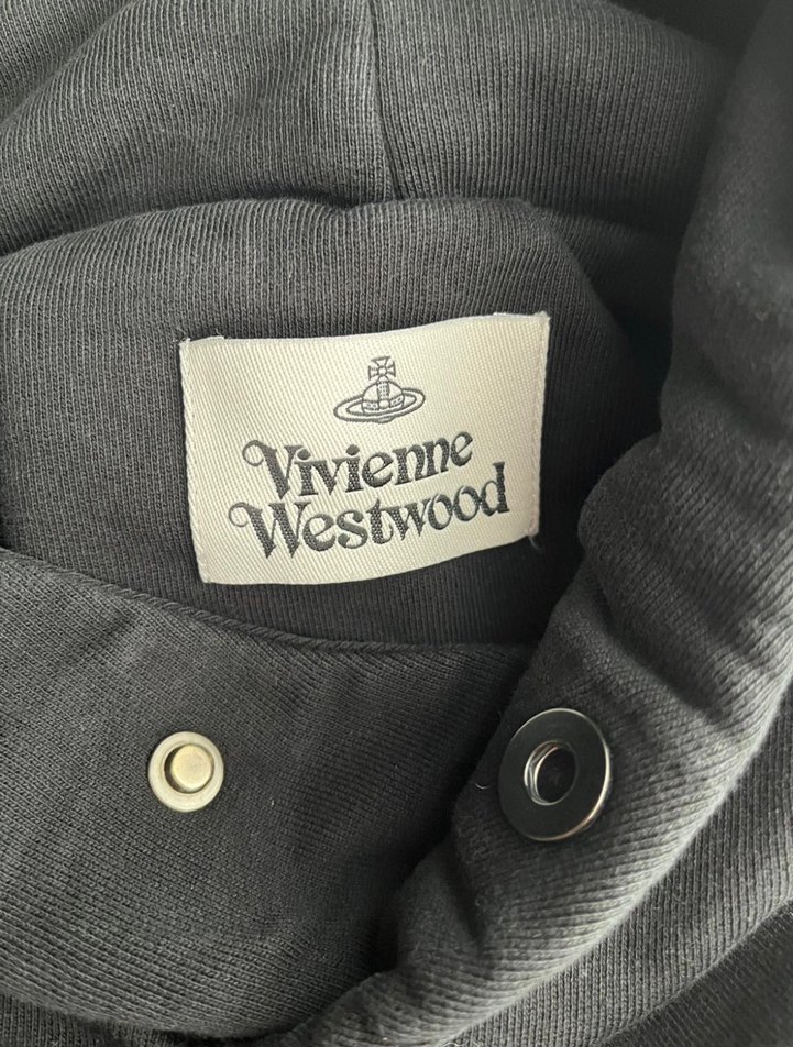 Vivienne Westwood Siyah Kapüşonlu Sweatshirt - Görsel 5