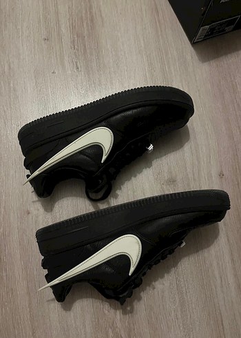 Nike x Ambush Air Force 1 Low Siyah Platform Spor Ayakkabı - Görsel 4