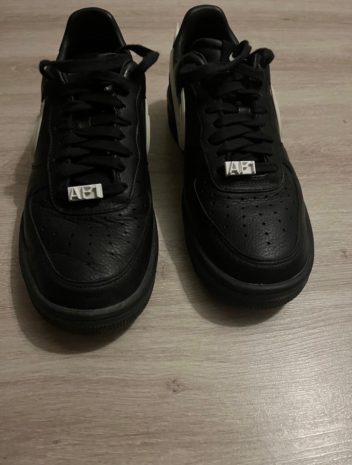 Nike x Ambush Air Force 1 Low Siyah Platform Spor Ayakkabı - Görsel 5