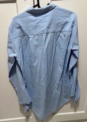 Açık Mavi Kadın Gömlek - Görsel 2