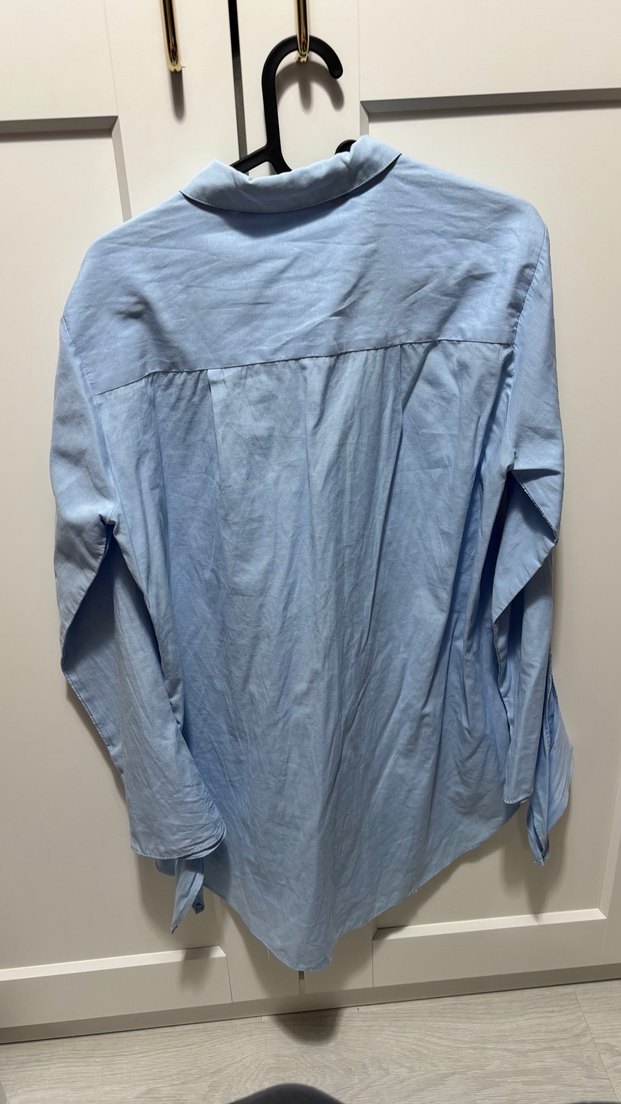 Açık Mavi Kadın Gömlek - Görsel 2