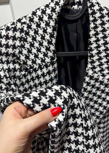 Kazayağı Desenli Blazer Ceket - Görsel 3