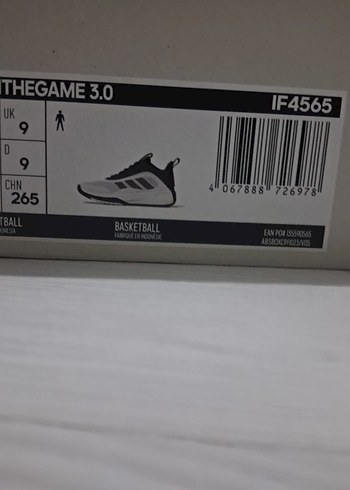 Adidas Own The Game 3.0 43 1/3 - Görsel 3