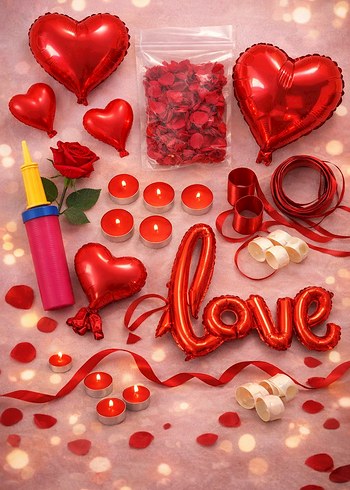 Mega Boy Romantik Oda Süslemesi - Görsel 2