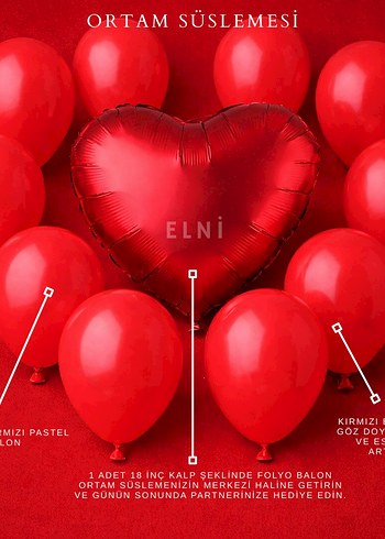 Mini Aşk Ritüeli Romantik Süsleme Paketi - Görsel 4