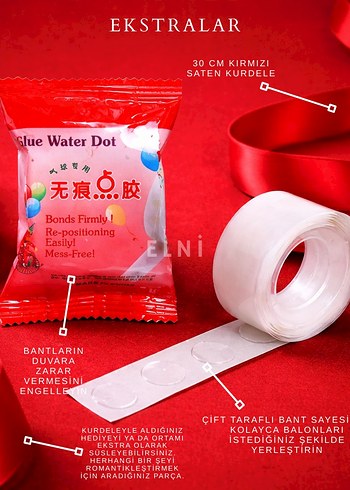 Mini Aşk Ritüeli Romantik Süsleme Paketi - Görsel 5