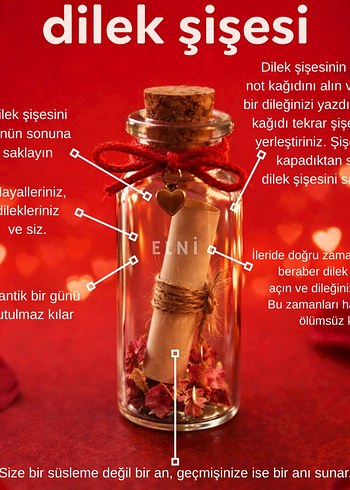 Mini Aşk Ritüeli Romantik Süsleme Paketi - Görsel 2
