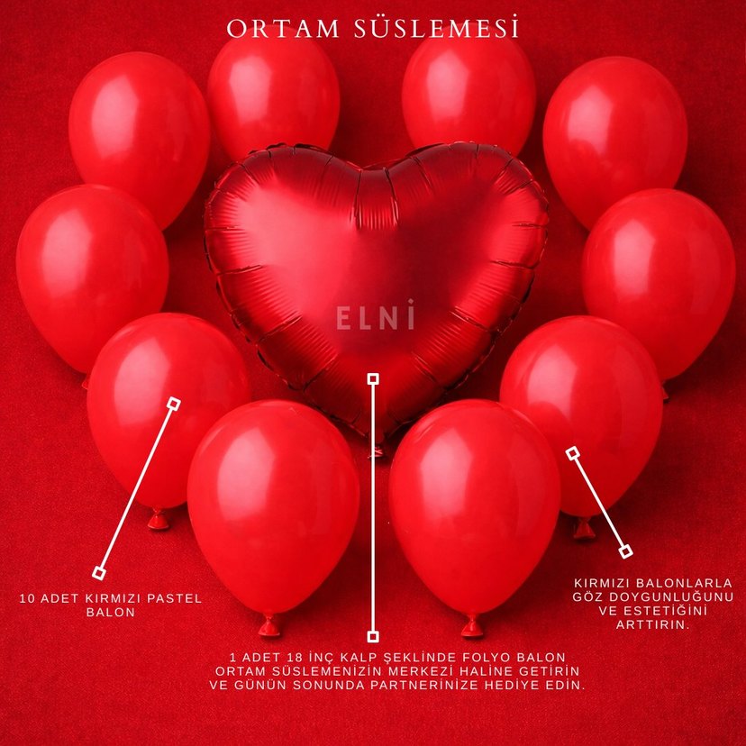 Mini Aşk Ritüeli Romantik Süsleme Paketi - Görsel 4