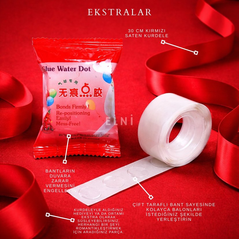 Mini Aşk Ritüeli Romantik Süsleme Paketi - Görsel 5