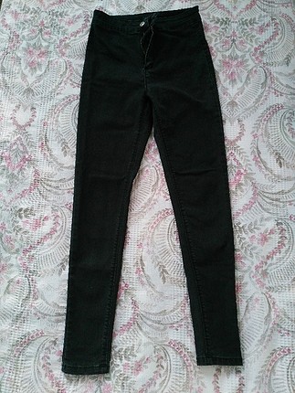 Zara Zara Skinny Dar Paça Jean pantolon
