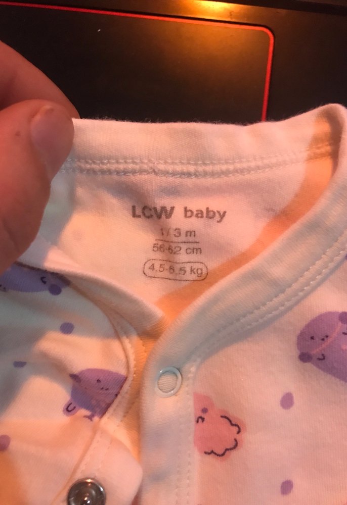 Bebek Kız Baskılı Düğmeli Hastane Tulumu - Görsel 2