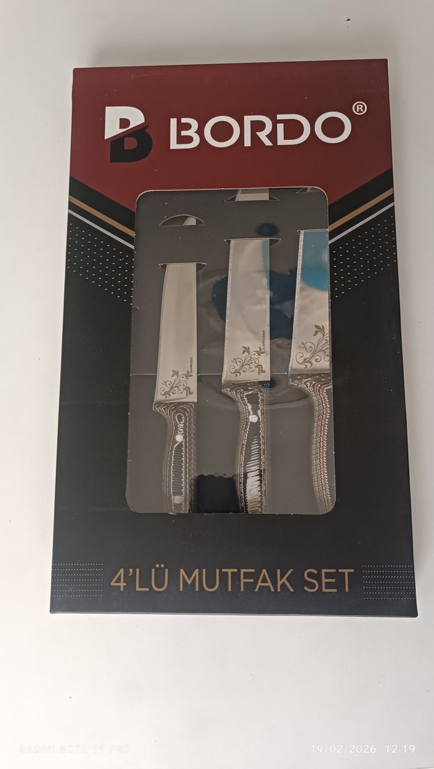 Kahverengi Saplı 5 Parça Bıçak Seti - Görsel 2