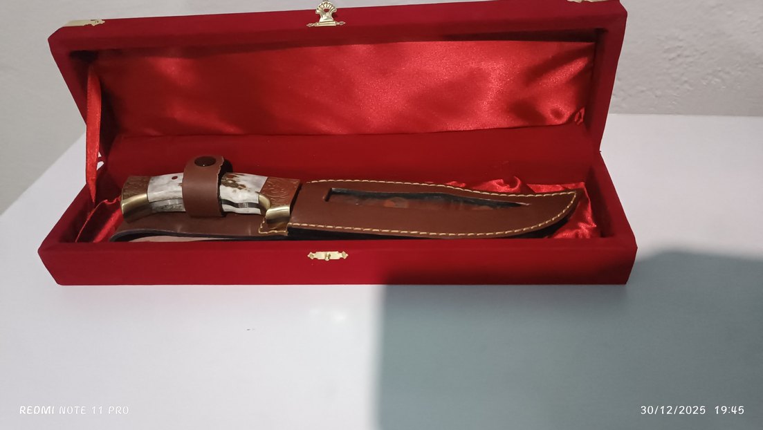 Altın İşlemeli Dekoratif Bıçak - Görsel 3