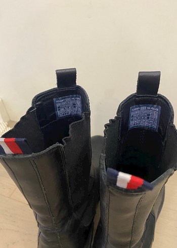 Kadın Siyah Deri Yüksek Topuklu Bot - Görsel 4