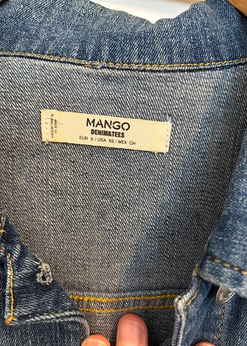 Düğmeli Kadın Kot Yelek - Görsel 3