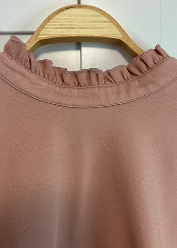 Pembe vintage bluz - Görsel 3