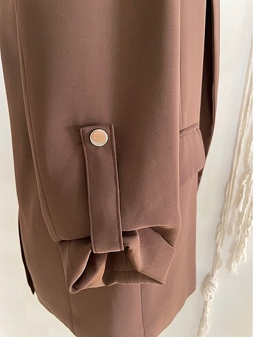 xs Beden kahverengi Renk Pull & bear marka hiç giyilmemiş yeni ayarında ceket
