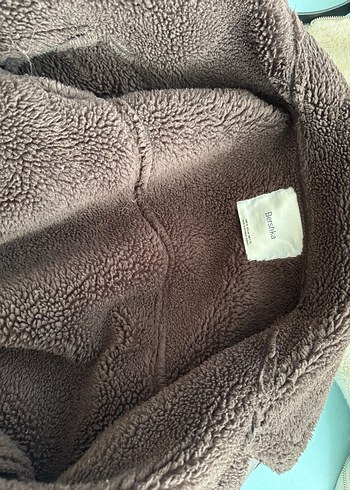 Kahverengi Kürklü Deri Kadın Mont - Görsel 4