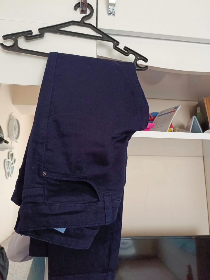 adL Koyu Lacivert Klasik Kesim Pantolon - Çok Temiz - Görsel 2