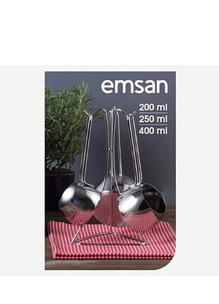 Emsan 4 parça cezve takımı