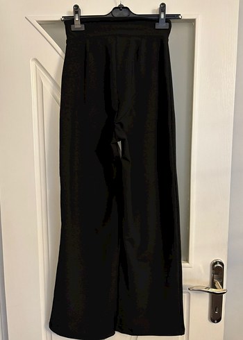 Siyah Kadın Uzun palazzo tayt - Görsel 2