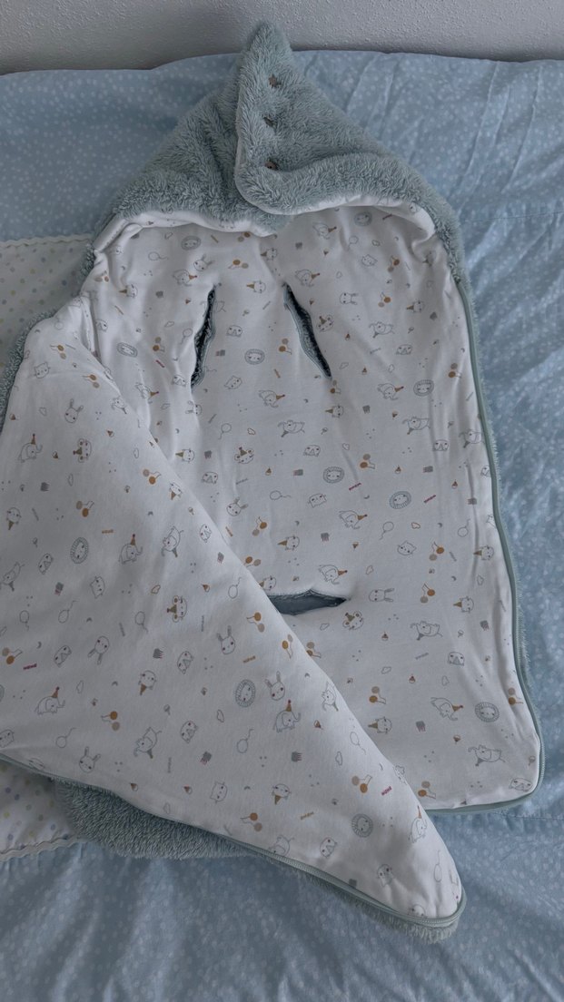 Andy Wawa Welsoft Kız-Erkek Bebek Kundak Battaniye - Görsel 4