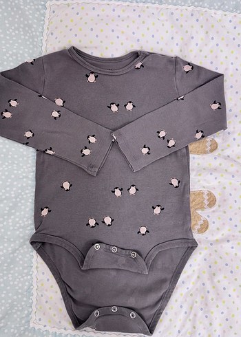 H&M Uzun Kollu İkili Body - Görsel 5